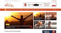 Desktop Screenshot of positivasvibracoes.com.br